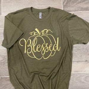 Fall Pumpkin Blessed Shirt